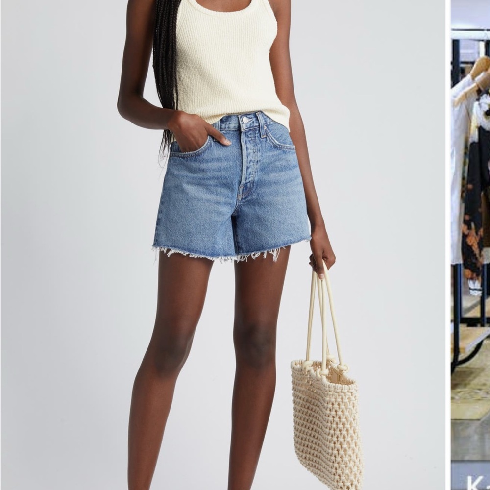 Agolde Parker Long Shorts